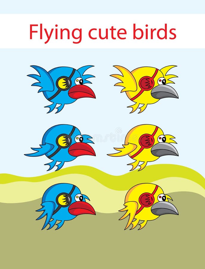 Flying bird animation stock vector. Illustration of icon - 51385980 Flying bird animation stock vector. Illustration of icon - 51385980