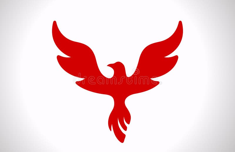 Flying Bird icon. stock illustration Flying Bird icon. stock illustration