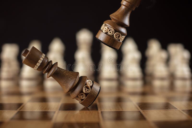 Close Up Of Chess Board Pieces With Player Hand Moving Chess Piece Creating  Shadow Free Stock Video Footage Download Clips Education