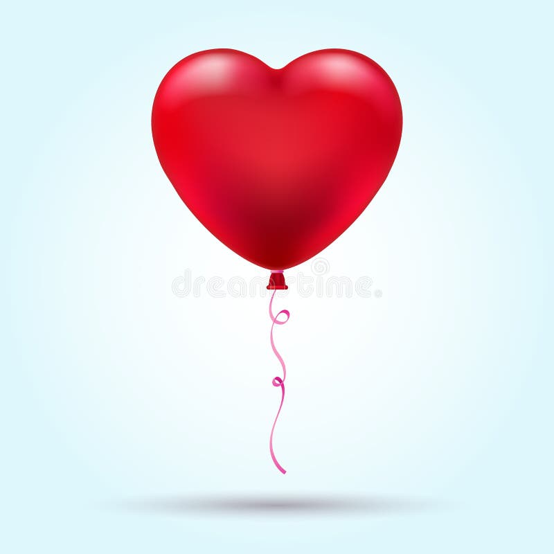Red pink 3d hearts. Flying heart cards template. Isolated romantic
