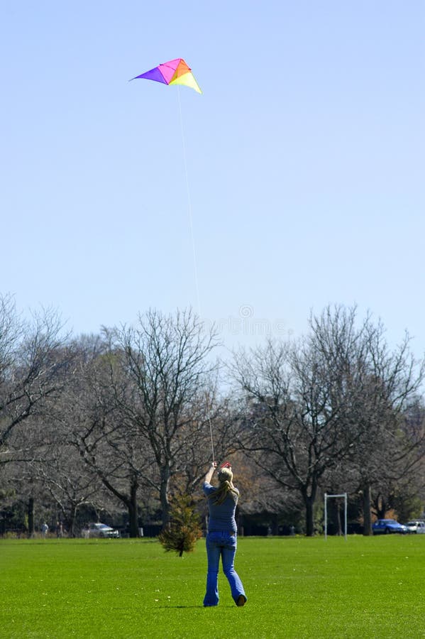Flying A Kite Picture. Image 2275733