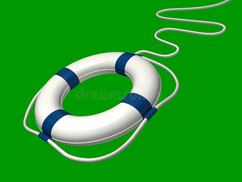 Flying lifebuoy