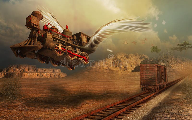 Flying locomotive