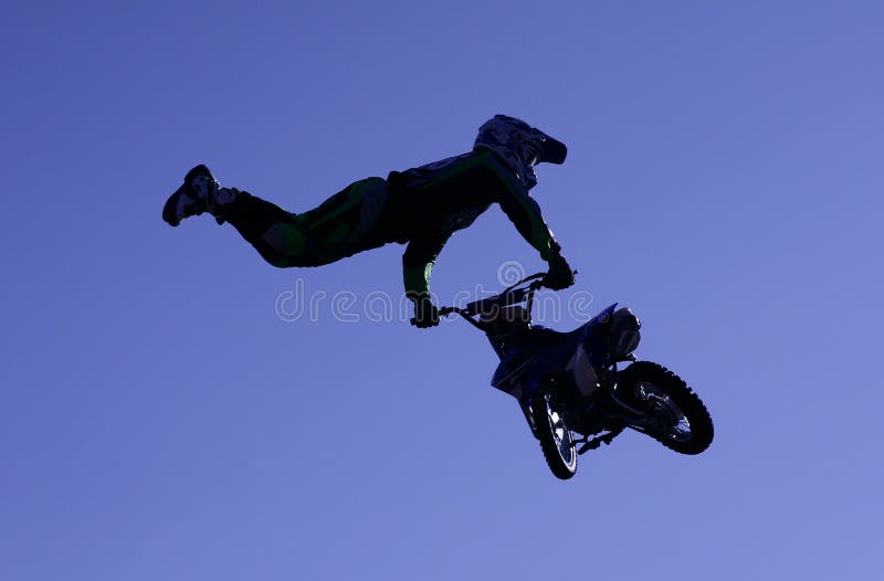 Flying motorbike