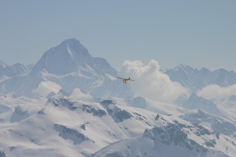 Flying in the mountains