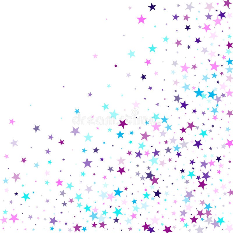 Magic Sparkles Decorative Print. Stock Vector - Illustration of astral ...