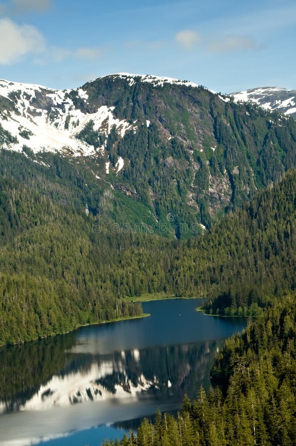 Flyover Misty Fjord, Alaska