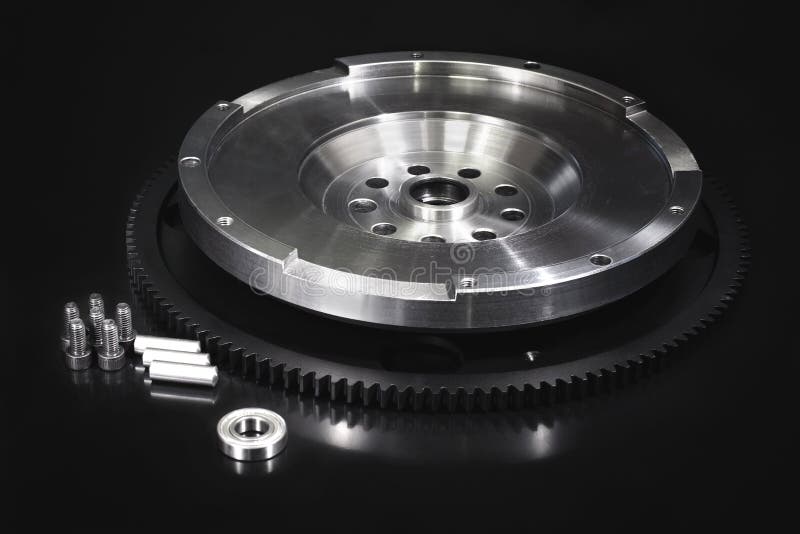 Flywheel with Starter Ring Gear Stock Image Image of disk, circular