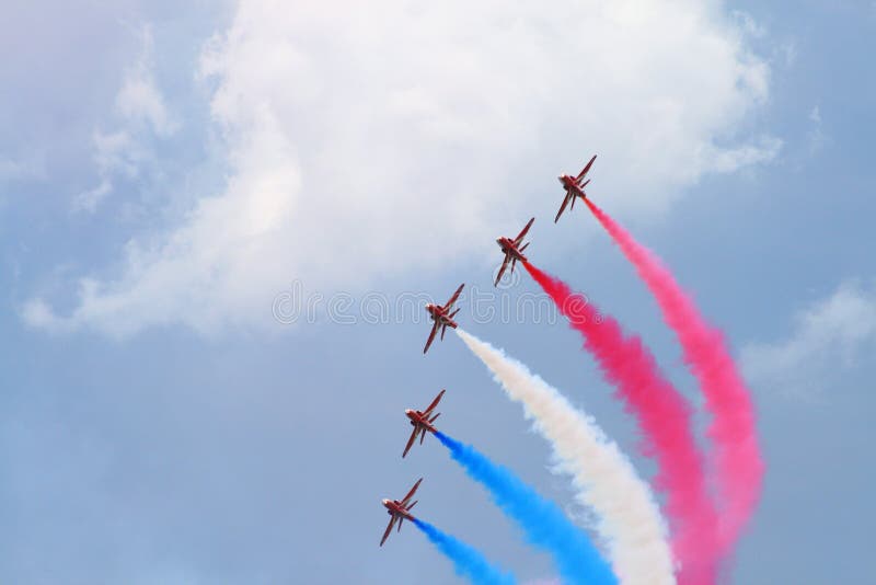 Flèches rouges images stock Flèches rouges images stock