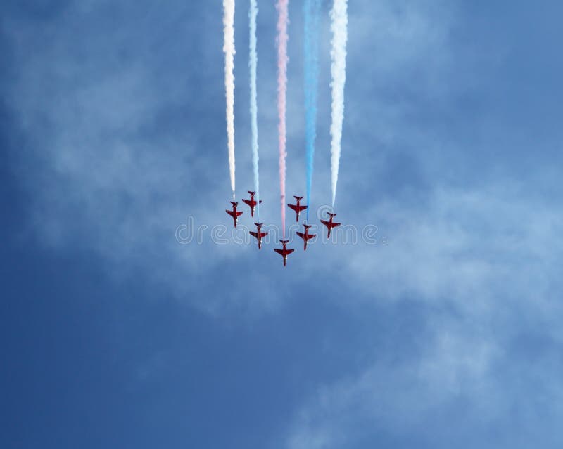 Flèches rouges image stock Flèches rouges image stock