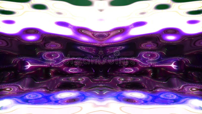 Flüssiger moderner farbiger Hintergrund. violett-blau-grün abstrakte dynamische flüssige Form. stock abbildung