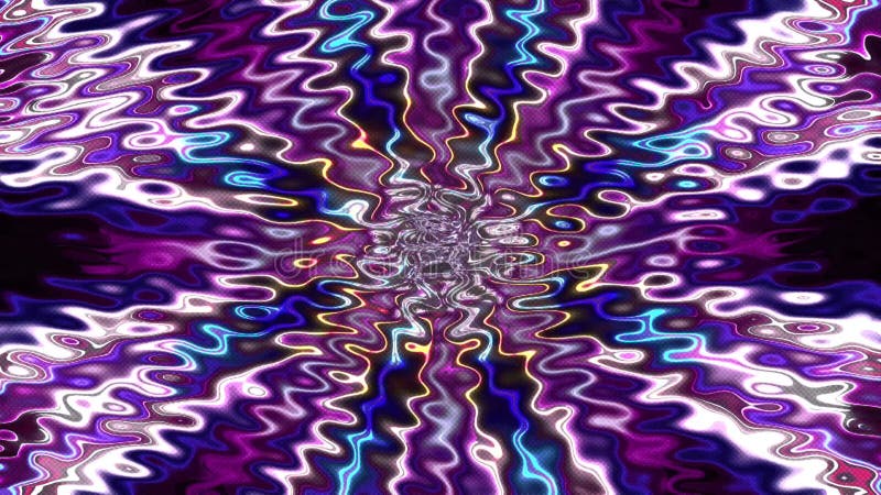 Flüssiger moderner farbiger Hintergrund. violett-blau-grün abstrakte dynamische flüssige Form. stock abbildung