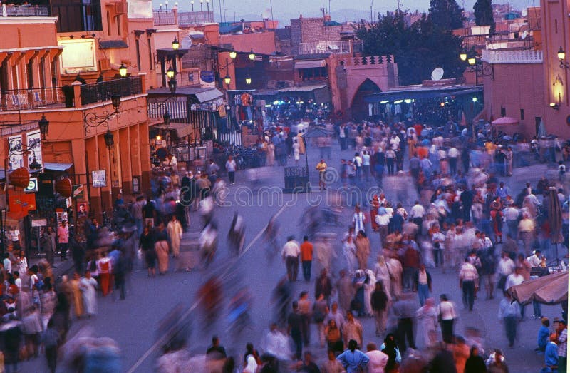 Fnaa d'EL de Djem de plaza à Marrakech
