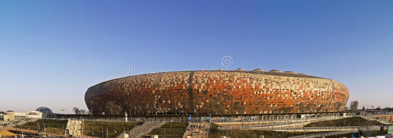 FNB Stadion - nationales Stadion (Fußball-Stadt) lizenzfreie stockfotos FNB Stadion - nationales Stadion (Fußball-Stadt) lizenzfreie stockfotos