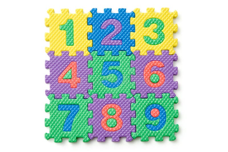 Foam block numbers