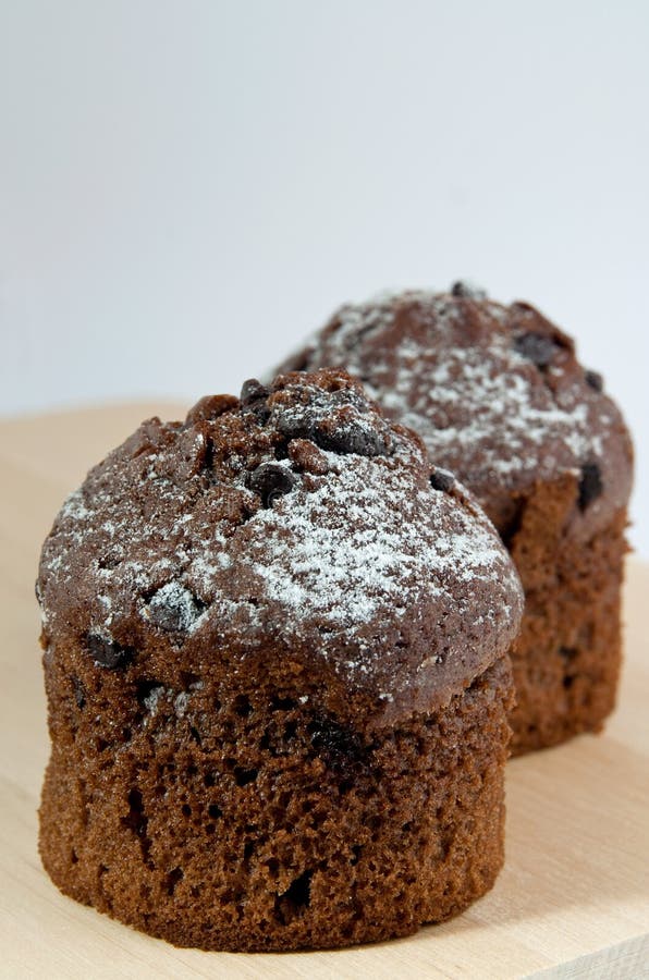 Focaccine del cioccolato immagini stock libere da diritti Focaccine del cioccolato immagini stock libere da diritti
