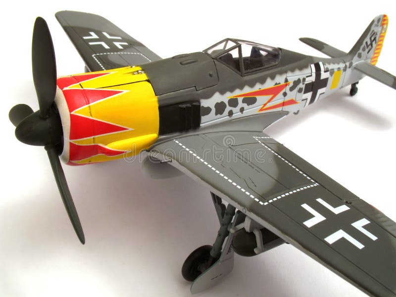 Focke Wulf 190 het Model van de Schaal stock fotografie Focke Wulf 190 het Model van de Schaal stock fotografie
