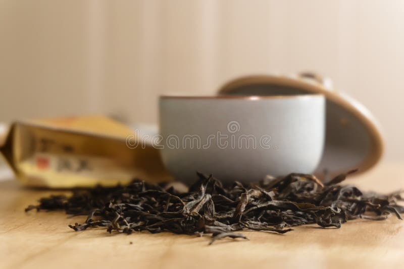 Oolong Tea `Phoenix Dancong` of Chinese Tea Stock Image Image of kung