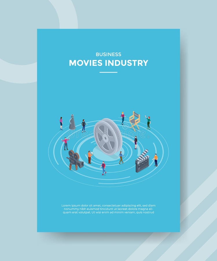 Focus Group Discussion Movie Industry Concept for Template Banner and
