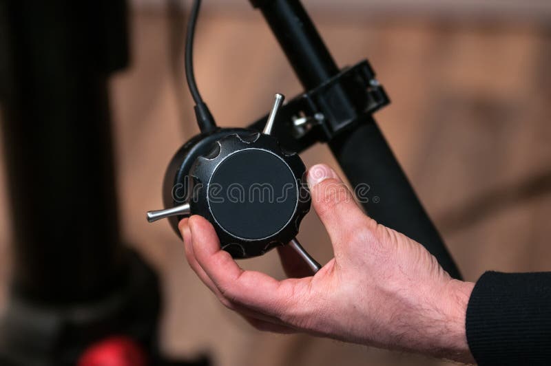 The focus puller stock photo. Image of filming, hold 118732086