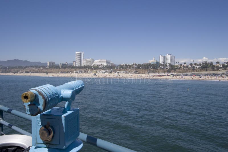 Voyeurism Beach Stock Photos