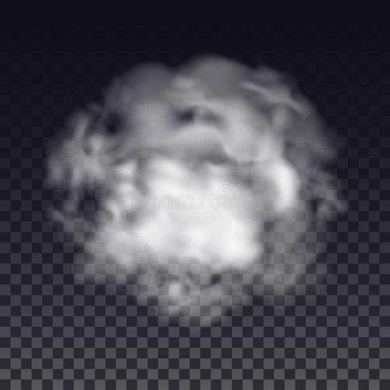 Fog , Smoke And Cloud Transparent Special Effect. Stock Vector Illustration of climate, mist