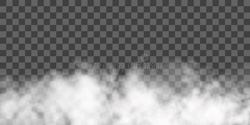 Fog or Smoke Isolated Transparent Special Effect. White Vector Cloudiness,  Mist or Smog Background. PNG Stock Vector - Illustration of cigarette,  vector: 211293461