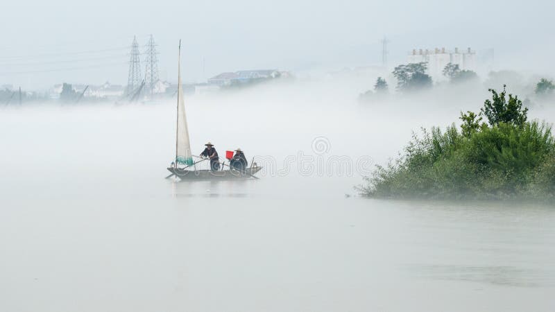 The fog of Xiaya Village