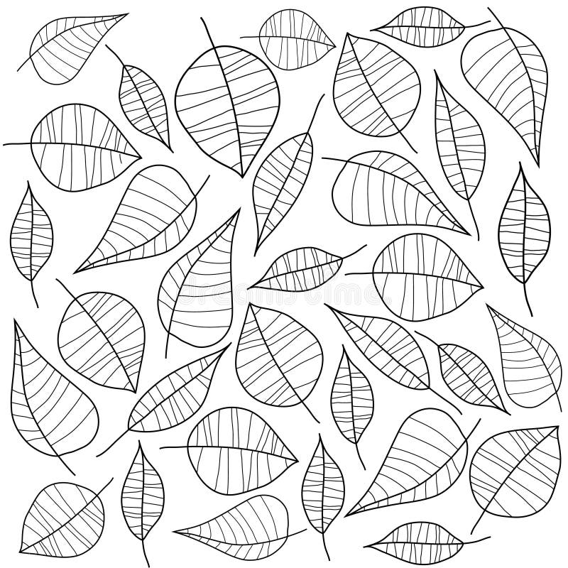 Fogli in bianco e nero. Vettore illustrazione vettoriale Fogli in bianco e nero. Vettore illustrazione vettoriale