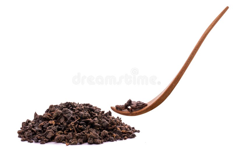 Foglia di tè cinese fotografia stock libera da diritti Foglia di tè cinese fotografia stock libera da diritti