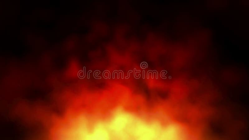 Fundo abstrato de fumo e fogo ilustração stock
