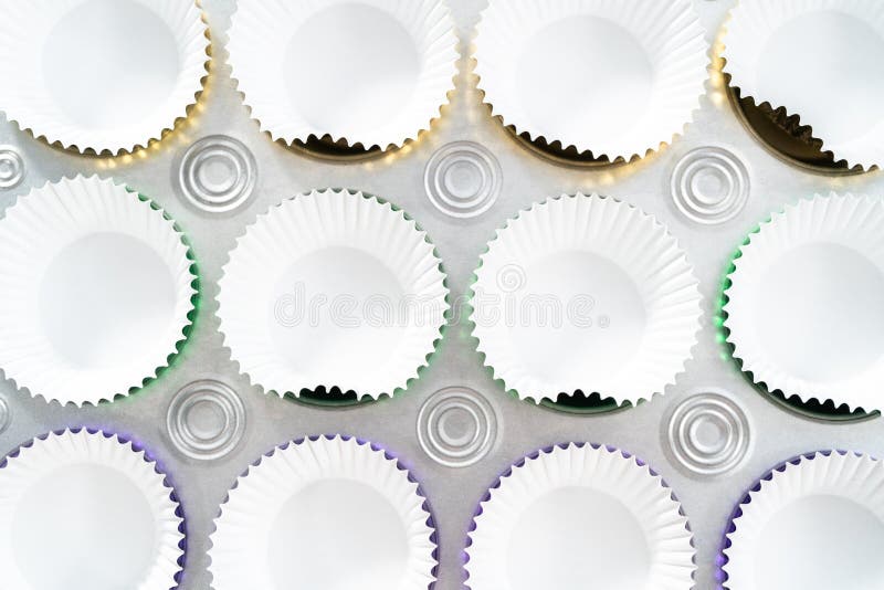 Foil Baking Cup Wrapper stock image. Image of sweets 260124491