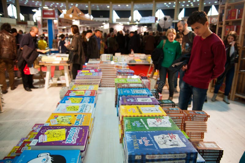 Foire de livre photographie stock Foire de livre photographie stock