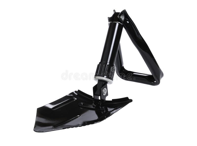 Foldable stalowa łopata zdjęcia stock Foldable stalowa łopata zdjęcia stock