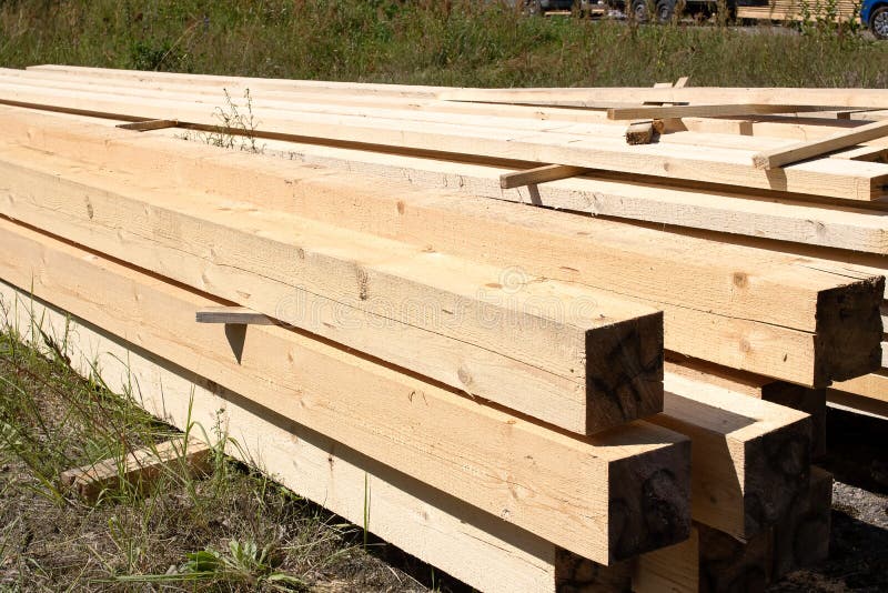 Folded Finished Boards at the Sawmill Closeup Stock Image Image of warehouse, plank 256480221