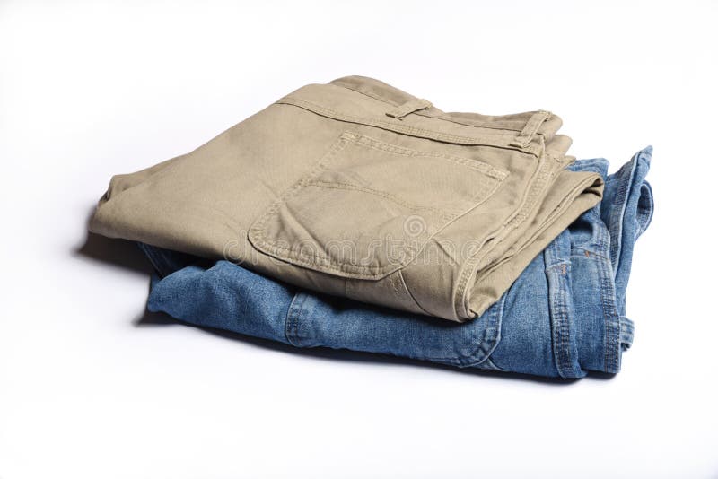 Folded jeans stock image. Image of attire, jeans, effect - 23323867