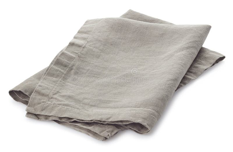 Cotton napkin stock image. Image of serviette, folded 45608921