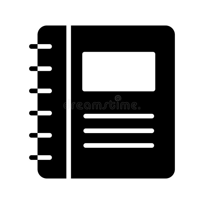Folder glyph vlak vectorpictogram royalty-vrije illustratie Folder glyph vlak vectorpictogram royalty-vrije illustratie