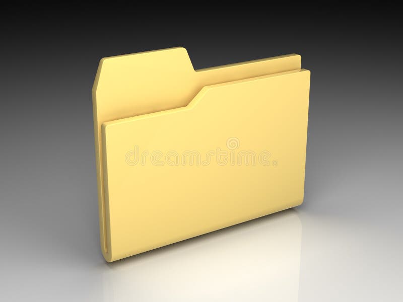 Folder icon stock illustration