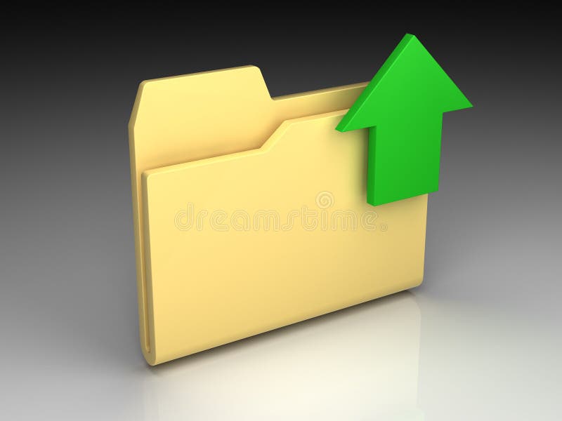 Folder icon stock illustration