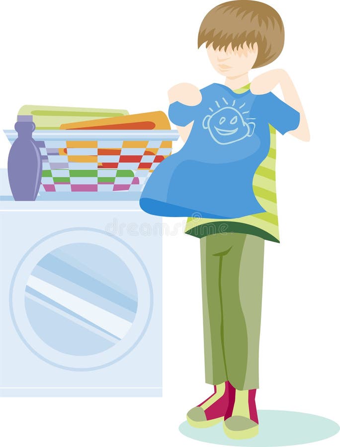 Fold Laundry Clipart
