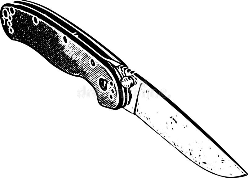 Folding Pocketknife Stock Illustrations 130 Folding Pocketknife Stock