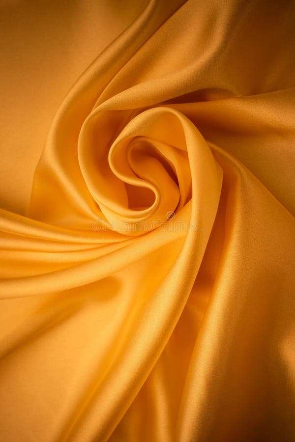 Smooth Elegant Wrinkled Silk Fabric Background Abstract Crumpled Satin 