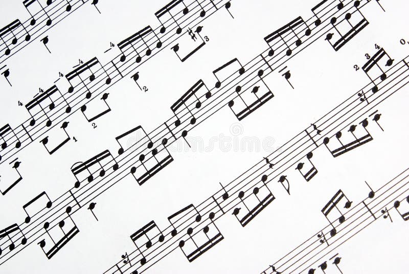 Notação musical imagem de stock. Imagem de musical, simplicidade - 2386133