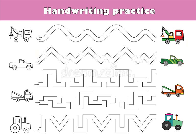 Livro De Cores Para Crianças Tutorial De Desenho Como Desenhar Um Carro  Trator a Rastrear Ponto a Ponto Educacional G Ilustração Stock - Ilustração  de desenvolvimento, homework: 168219467