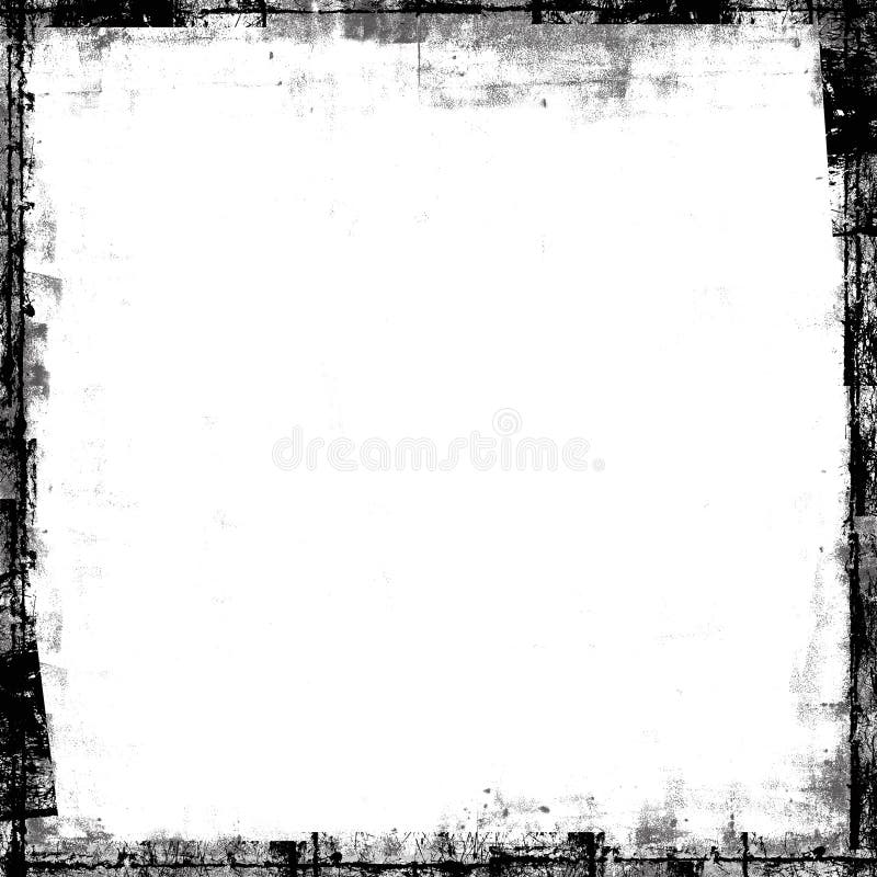 Folha de prova pintada textura da máscara do frame de Grunge