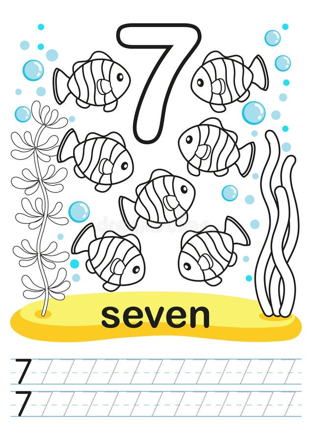 Colorir por números. jogo de puzzle para a educação infantil. números e  cores para desenhar e aprender matemática. frutas de vetor