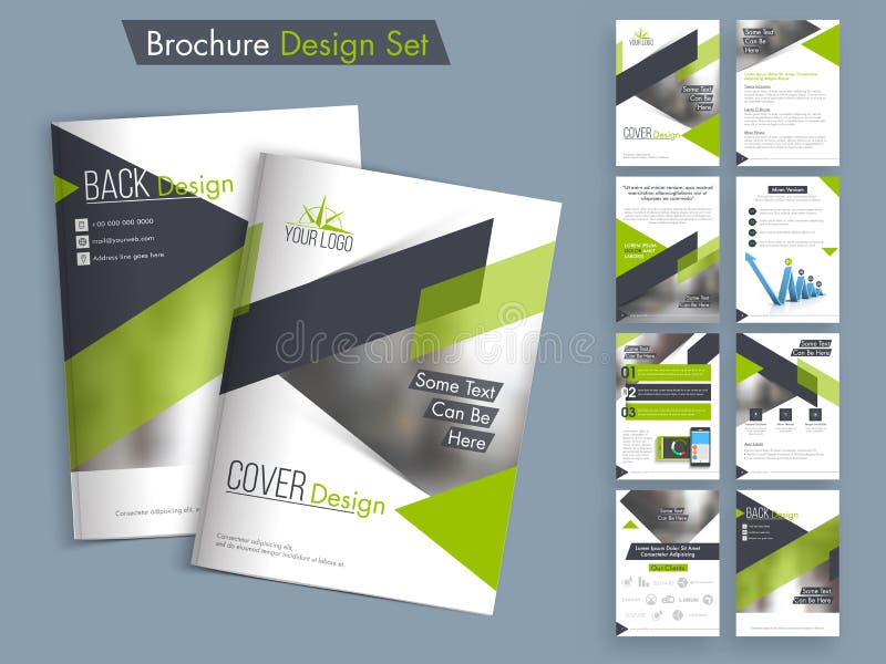 Folheto do negócio, molde ou grupo profissional do inseto ilustração royalty free Folheto do negócio, molde ou grupo profissional do inseto ilustração royalty free