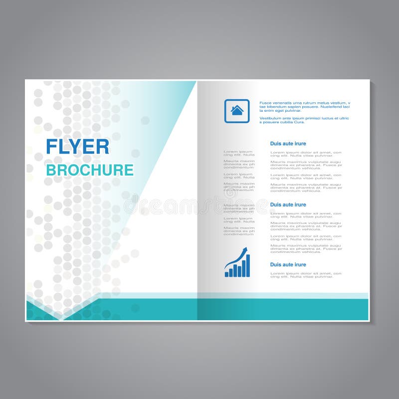 Folheto moderno do vetor, inseto abstrato com projeto pontilhado simples Prolongamento para o tamanho A4 Cartaz da cor azul, cinz ilustração do vetor Folheto moderno do vetor, inseto abstrato com projeto pontilhado simples Prolongamento para o tamanho A4 Cartaz da cor azul, cinz ilustração do vetor