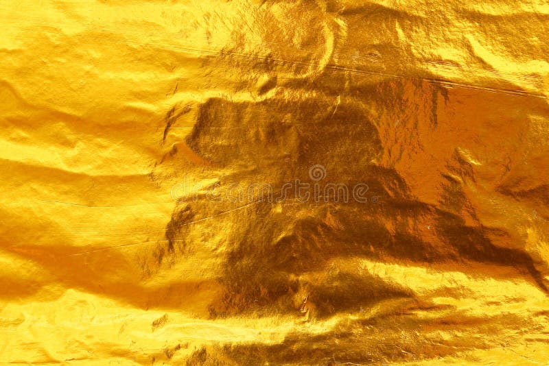 Folien-Beschaffenheitshintergrund des glänzenden gelben Blattes dunkler Gold lizenzfreies stockfoto Folien-Beschaffenheitshintergrund des glänzenden gelben Blattes dunkler Gold lizenzfreies stockfoto